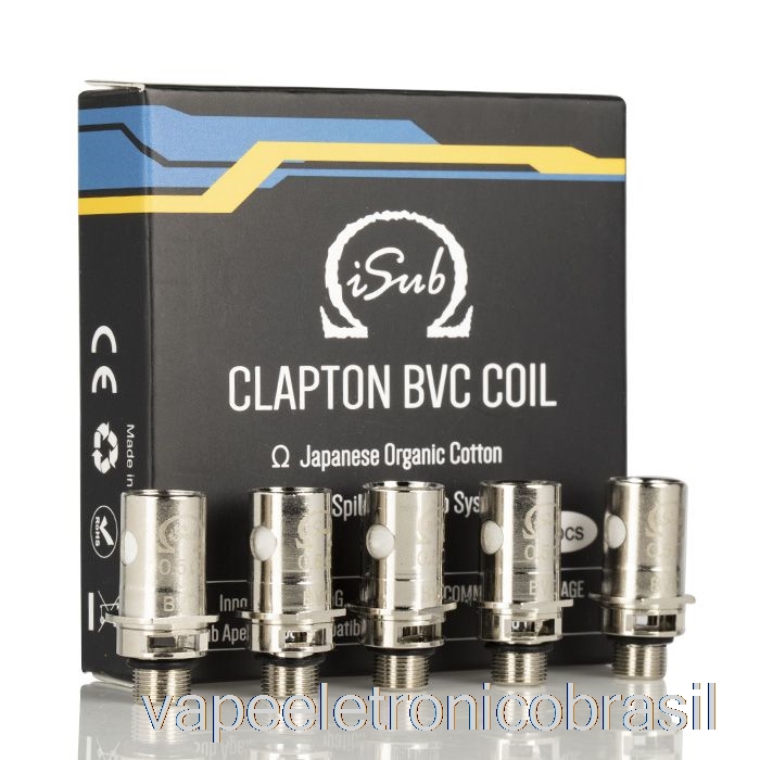 Vape Vaporesso Innokin Isub Bobinas De Substituição Clapton 0,5ohm